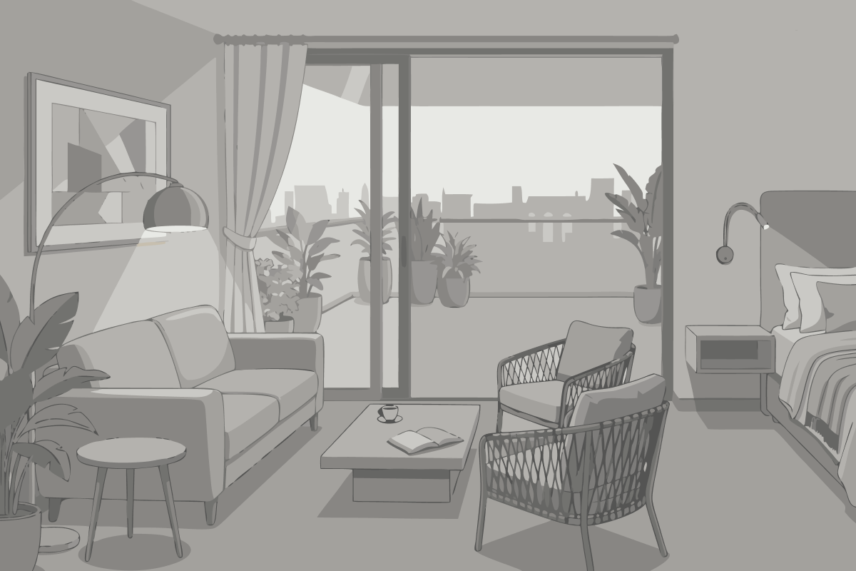 Chambre Double ou Lits Jumeaux Supérieure avec Vue sur Ville